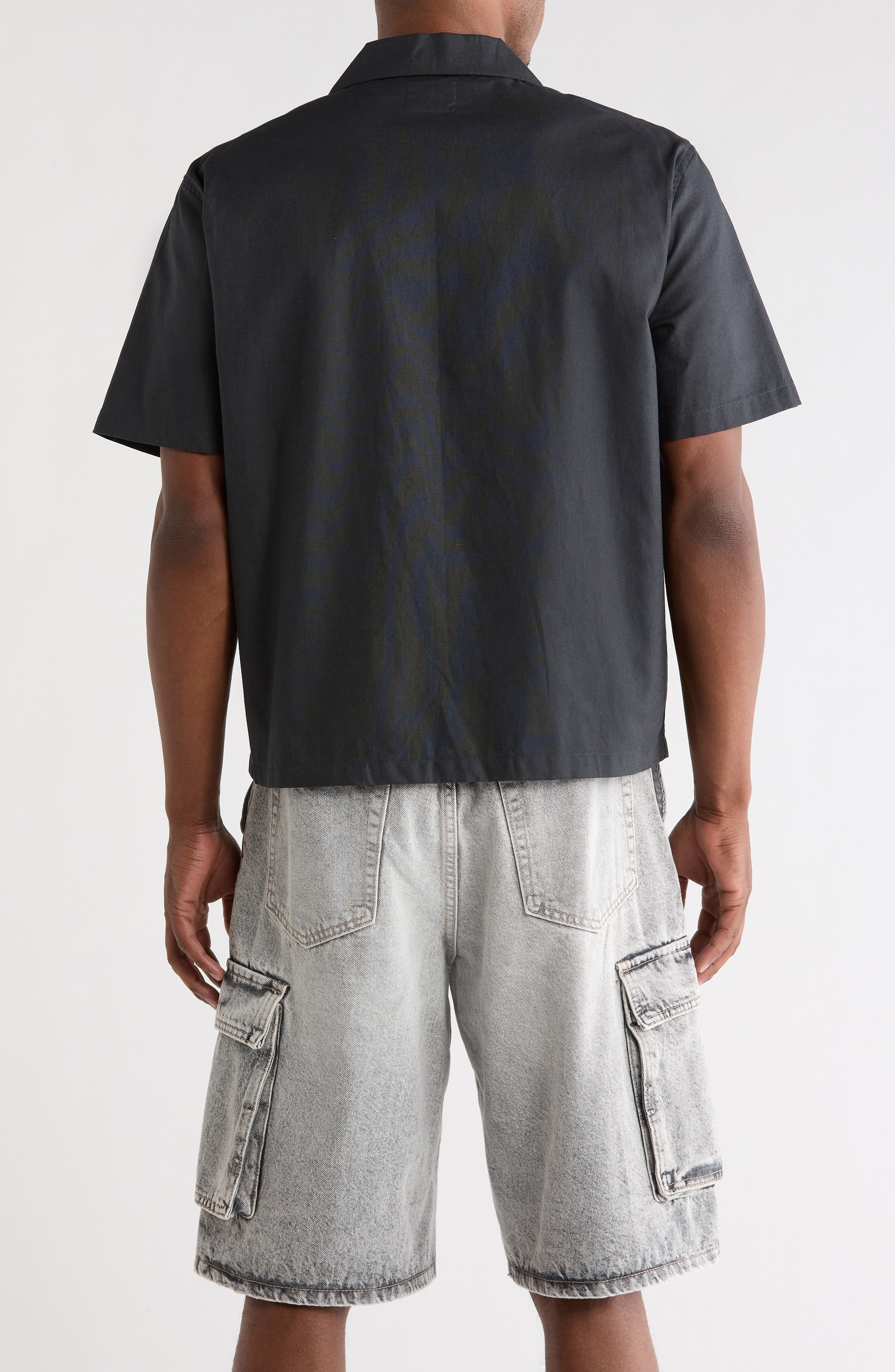 Elai Solid Cotton & Linen Camp Shirt - image 2