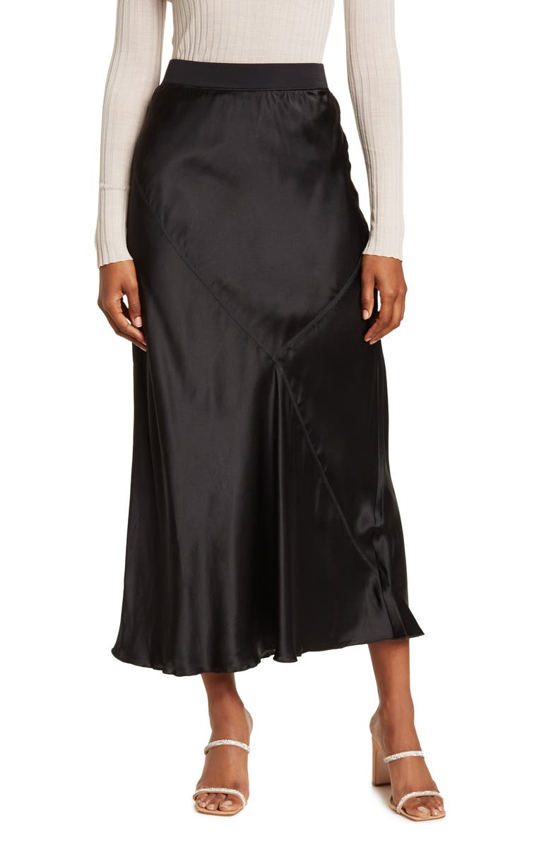 ATM Anthony Thomas Melillo Silk Maxi Skirt, Main, color, 