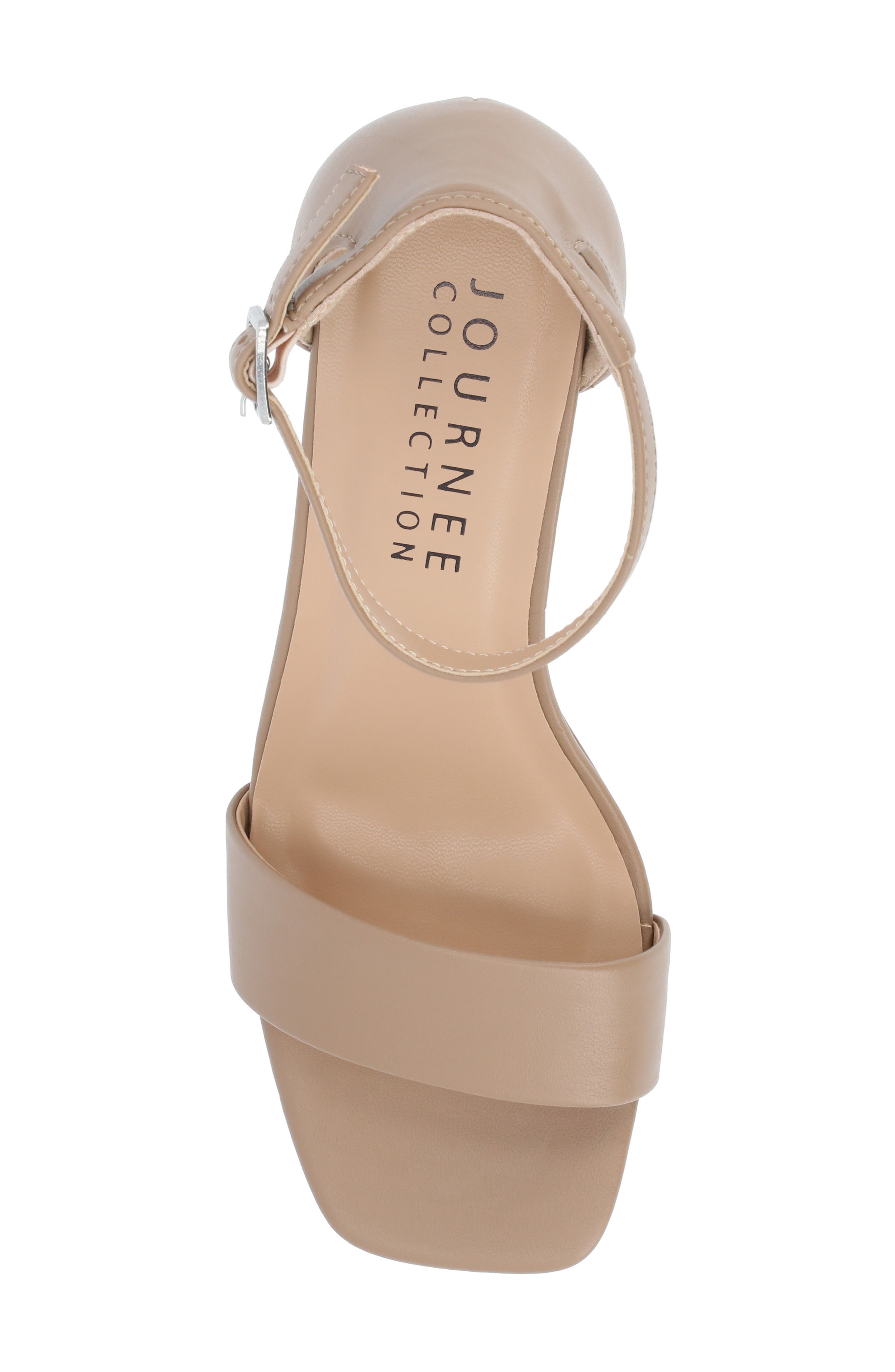 Valenncia SuperNatural Shades Open Square Toe Ankle Strap Sandal, Alternate, color, MOCHA
