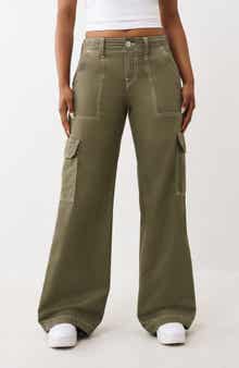 True Religion Bobbi Baggy Cargo Pants