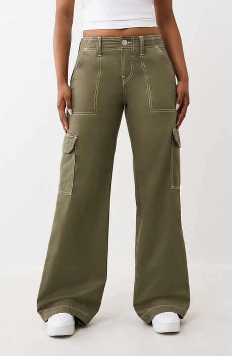 True Religion Bobbi Baggy Cargo Pants