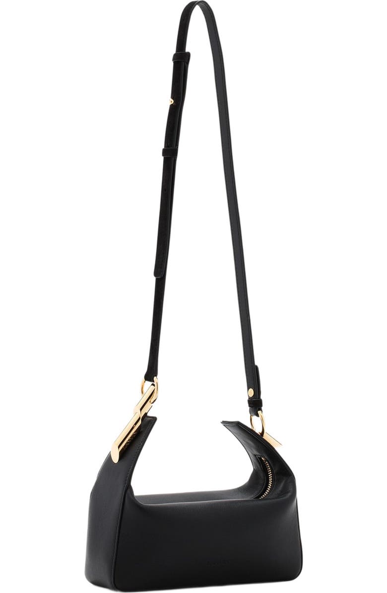 Lanvin Haute Séquence Leather Clutch Bag, Alternate, color, Black