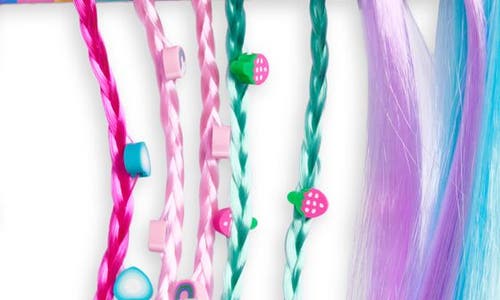 Capelli New York Kids' Assorted 10-pack Beaded Faux Hair Extensions