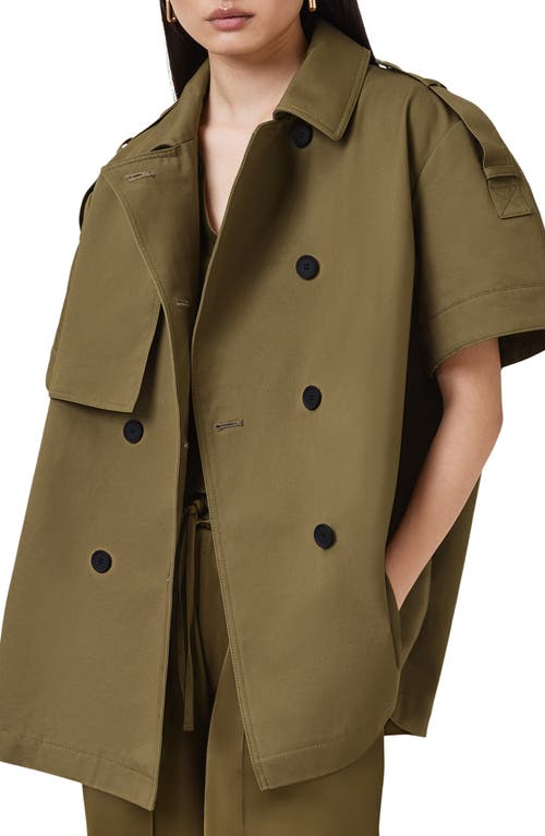 Allsaints Flow Logo Cotton Jacket
