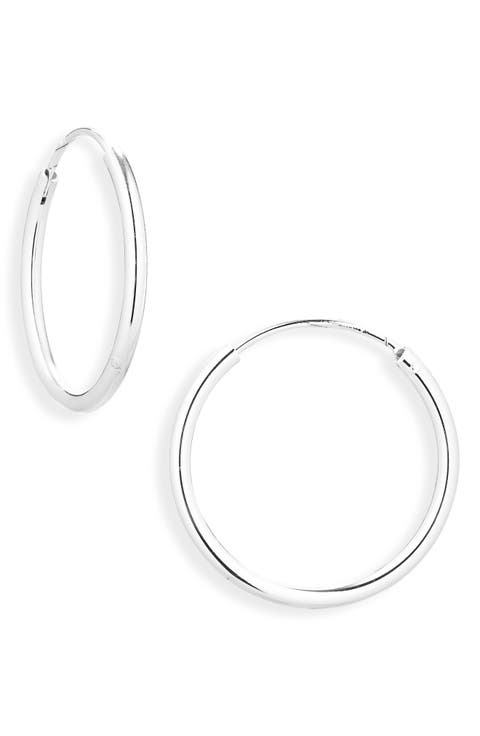 Endless Hoop Earrings