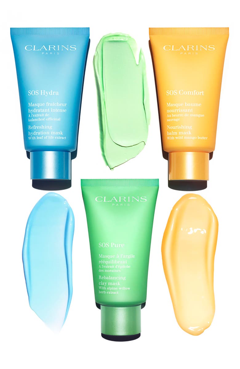 Clarins SOS Pure Rebalancing & Mattifying Clay Mask, Alternate, color,