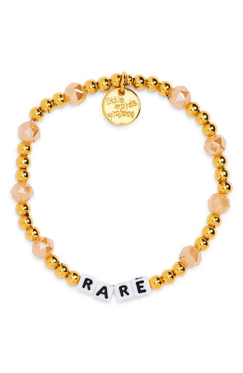 Rare Royal Court Beaded Stretch Bracelet