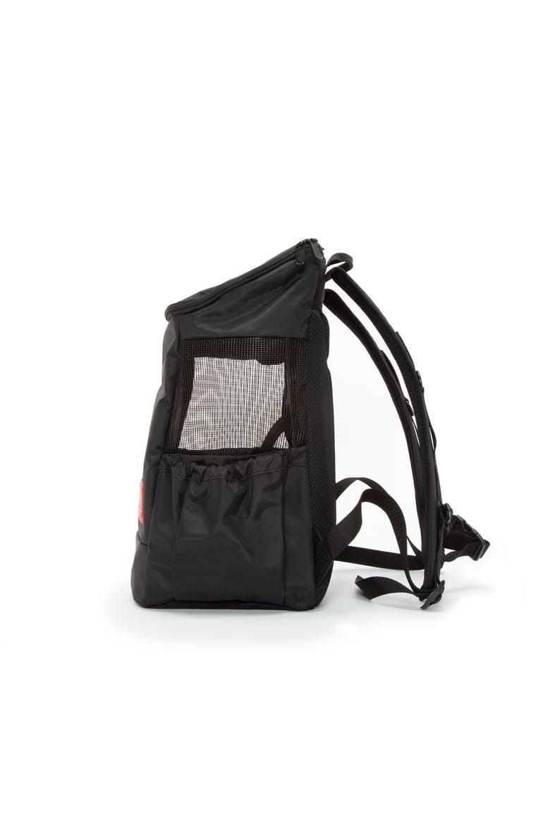 Pet Carrier Dog Backpack, Alternate, color, Black