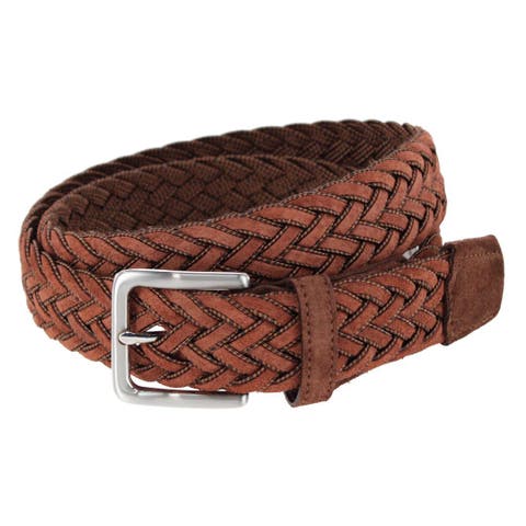 Apollo Italian Braided Suede Versatile Belt