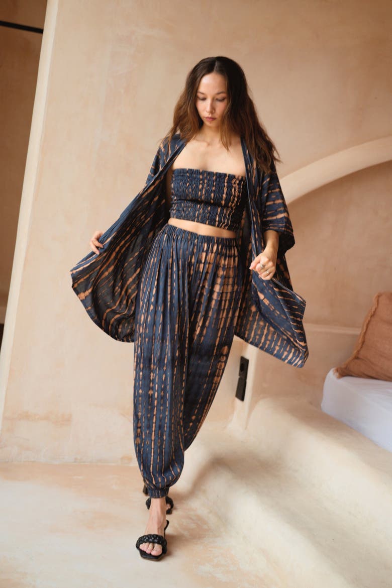 Angela Short Duster, Alternate, color, Deep Sea Blue