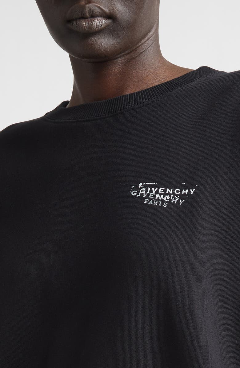 Givenchy Stamp Logo Graphic Sweatshirt, Alternate, color,