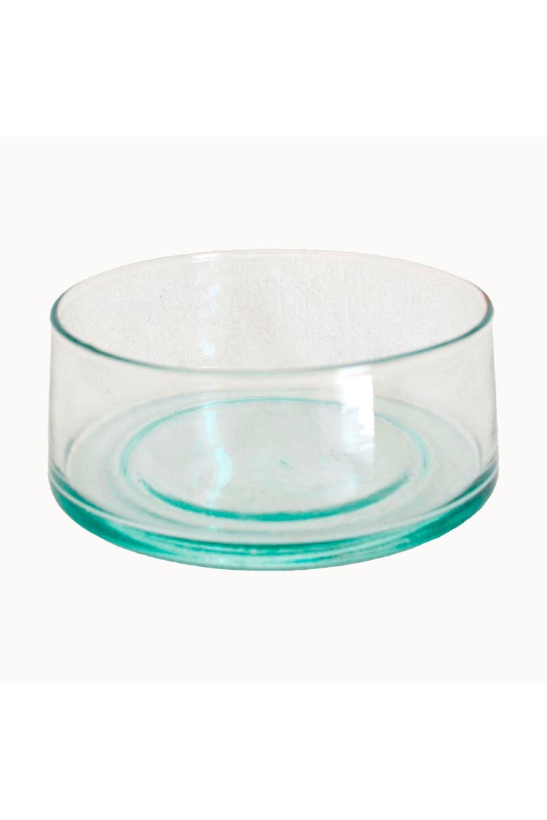 Moroccan Handblown Glass Nesting Dishes, Main, color, Clear - Medium