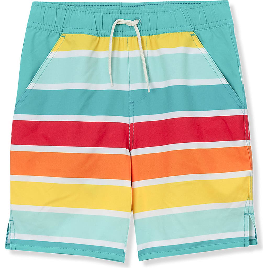 LANDS' END LANDS' END BOYS STRETCH HYDROLINER SPORT SWIM TRUNK