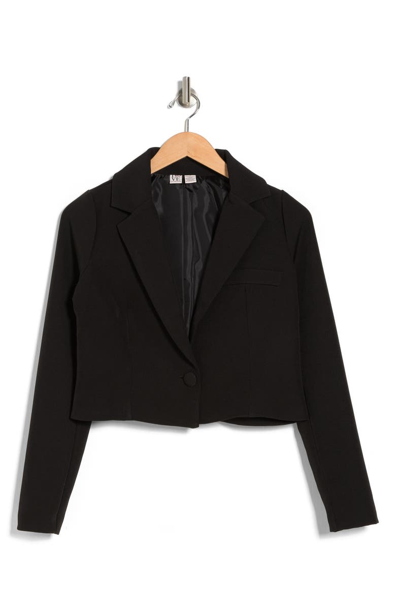 Love By Design Jane Crop Blazer, Alternate, color, 