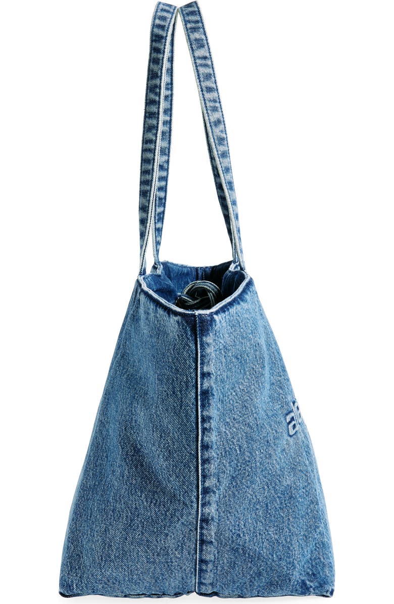 Alexander Wang Medium Punch Denim Tote, Alternate, color,