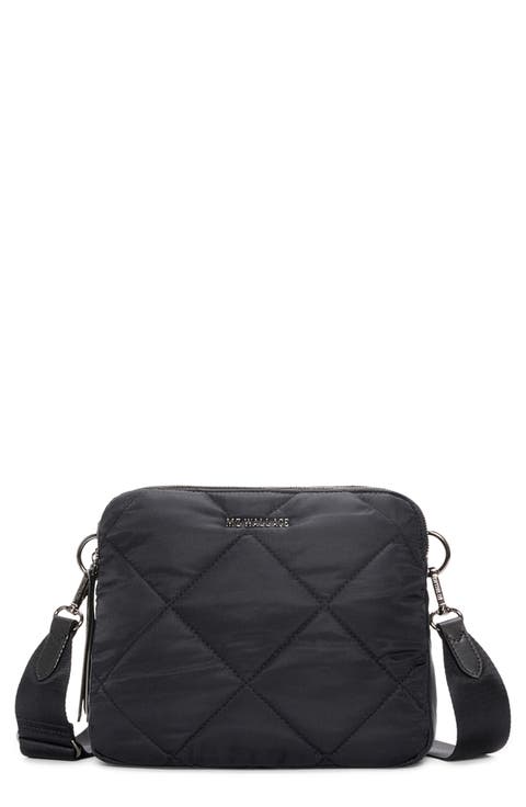 Madison Quilted Nylon Crossbody Bag