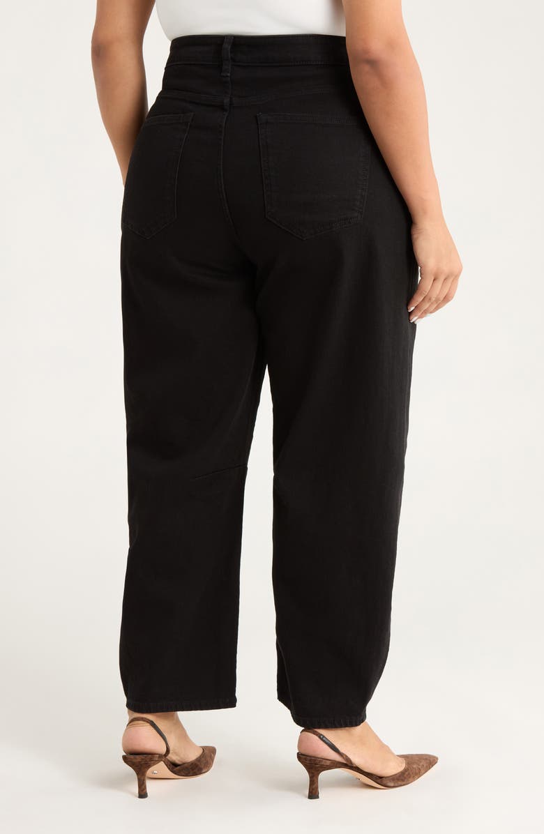 WARP+WEFT Soft Curve Barrel Jeans, Alternate, color, Inkwell