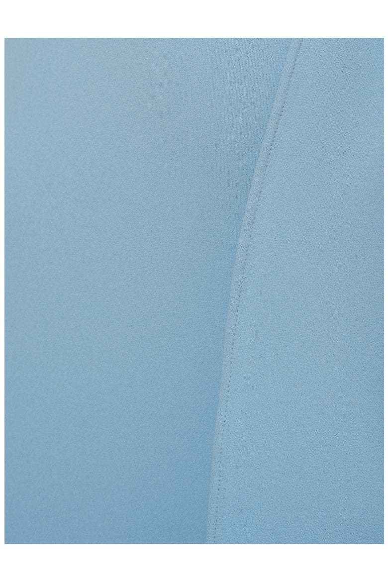 Tie Waist Crepe Dress, Alternate, color, BLUE MIST