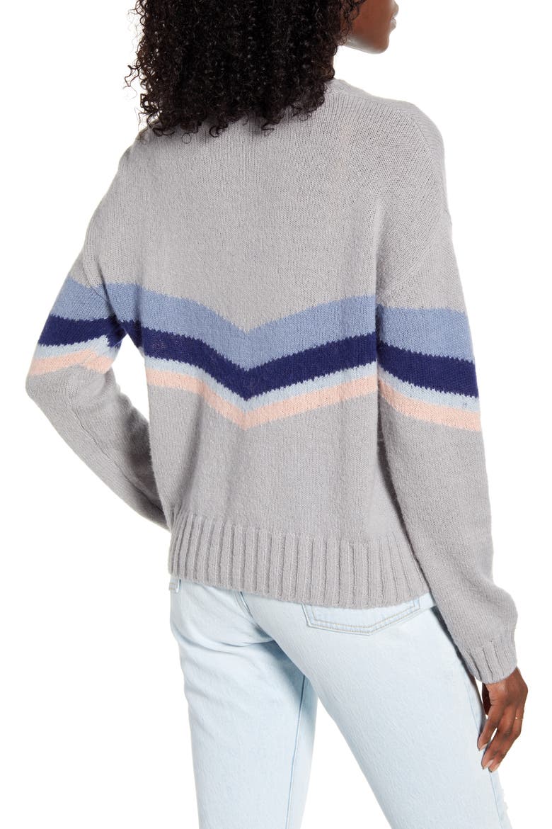Perci Sweater, Alternate, color, LAKESIDE CHEVRON STRIPE