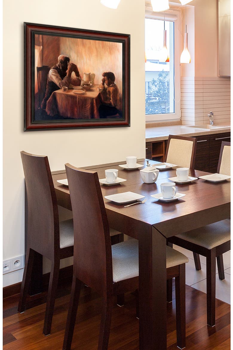 Henry D Rack OVERSTOCK ART The Thankful Poor by Henry Ossawa Tanner Framed Wall Art ...