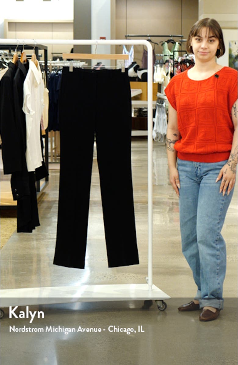 Slim Fit Flare Trousers, sales video thumbnail