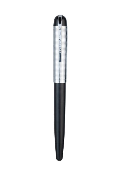 Skyline Black SIlver Rollerball Pen