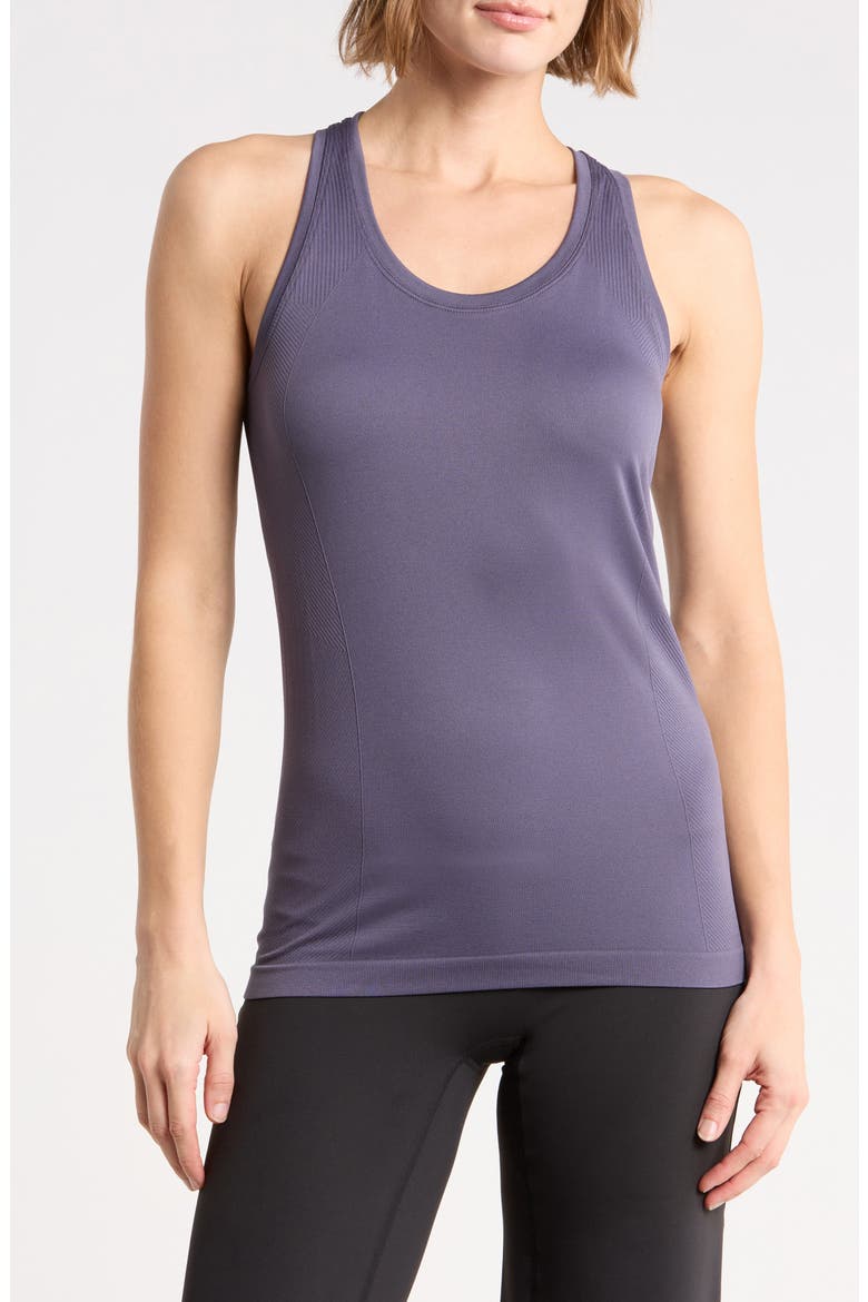 Athlete Seamless Performance Tank, Main, color, NEBULA BLUE