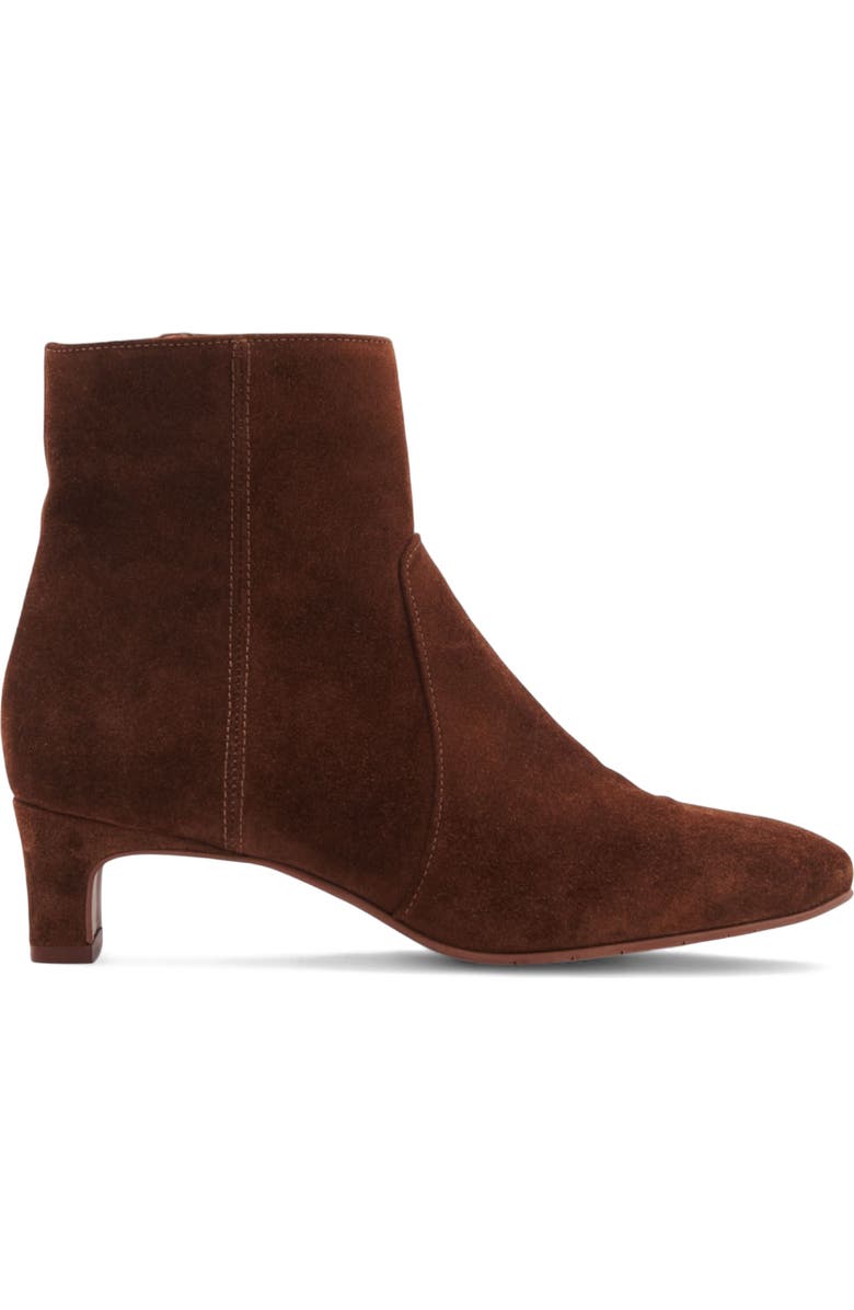 Aquatalia Siela Weatherproof Bootie, Alternate, color, Brandy Suede