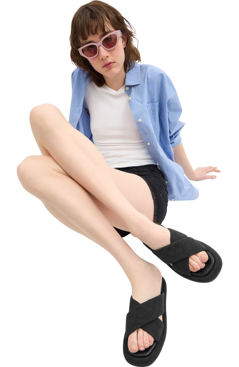 COACH Penelope Jacquard Sandal, Alternate, color,