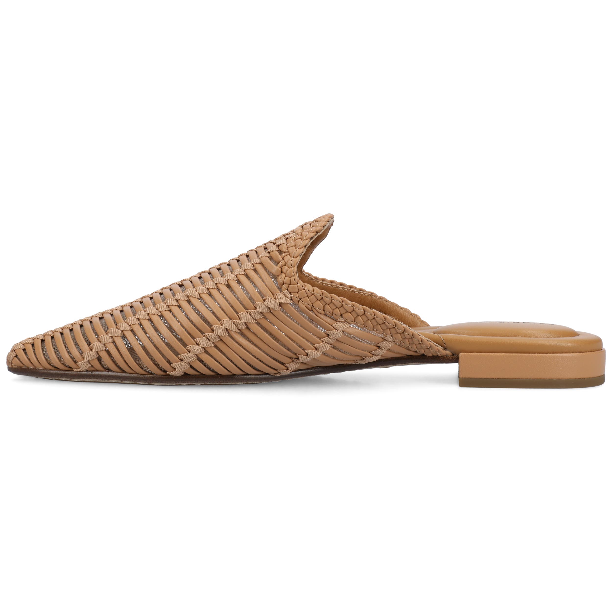 Birdies The Goldfinch 15 Slide Woven, Alternate, color, Toffee