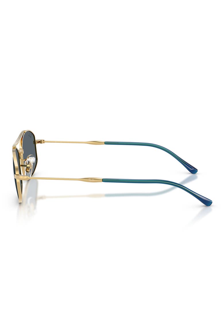 54mm Oval Sunglasses, Alternate, color, ARISTA / BLUE