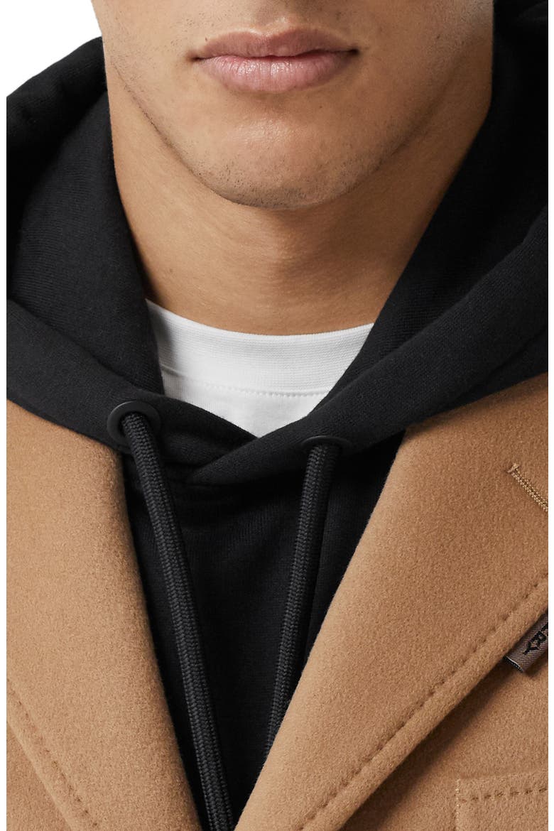 Hawkhurst TB Button Wool & Cashmere Coat, Alternate, color, CAMEL