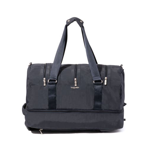 Baggallini Multizip Convertible Duffel In French Navy