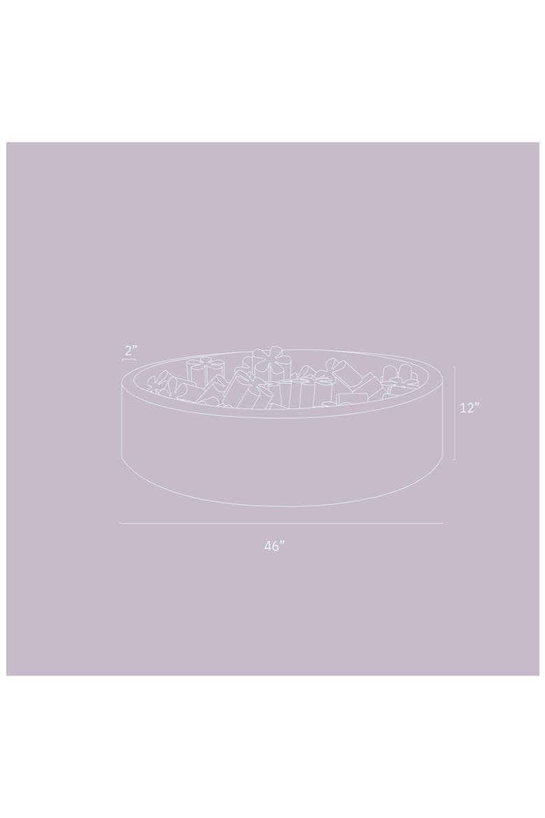 Daisy Foam Pit, Alternate, color, PURPLE