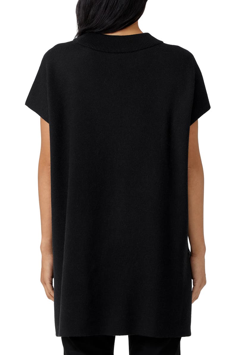 Eileen Fisher Mock Neck Boxy Top, Alternate, color, 