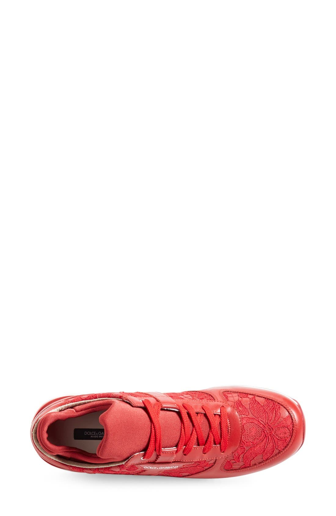 'Mailica' Sneaker, Alternate, color, RED