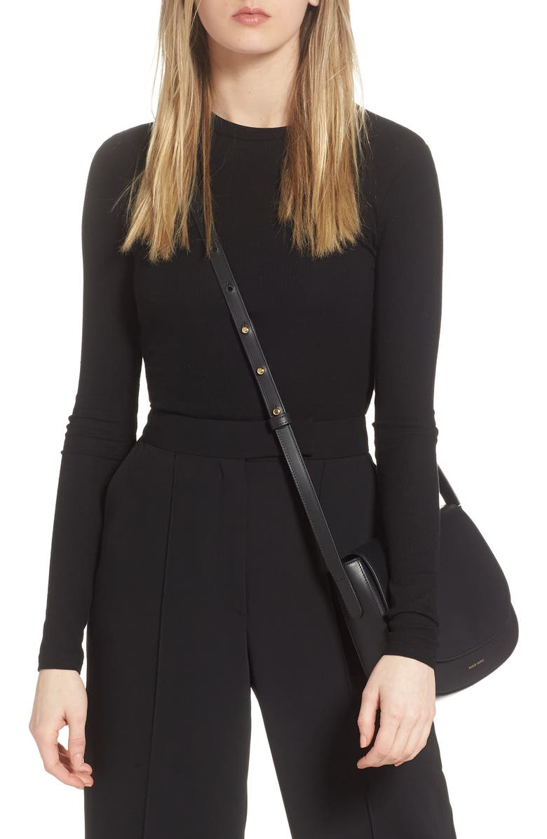 Mansur Gavriel Leather Crossbody Bag, Alternate, color,