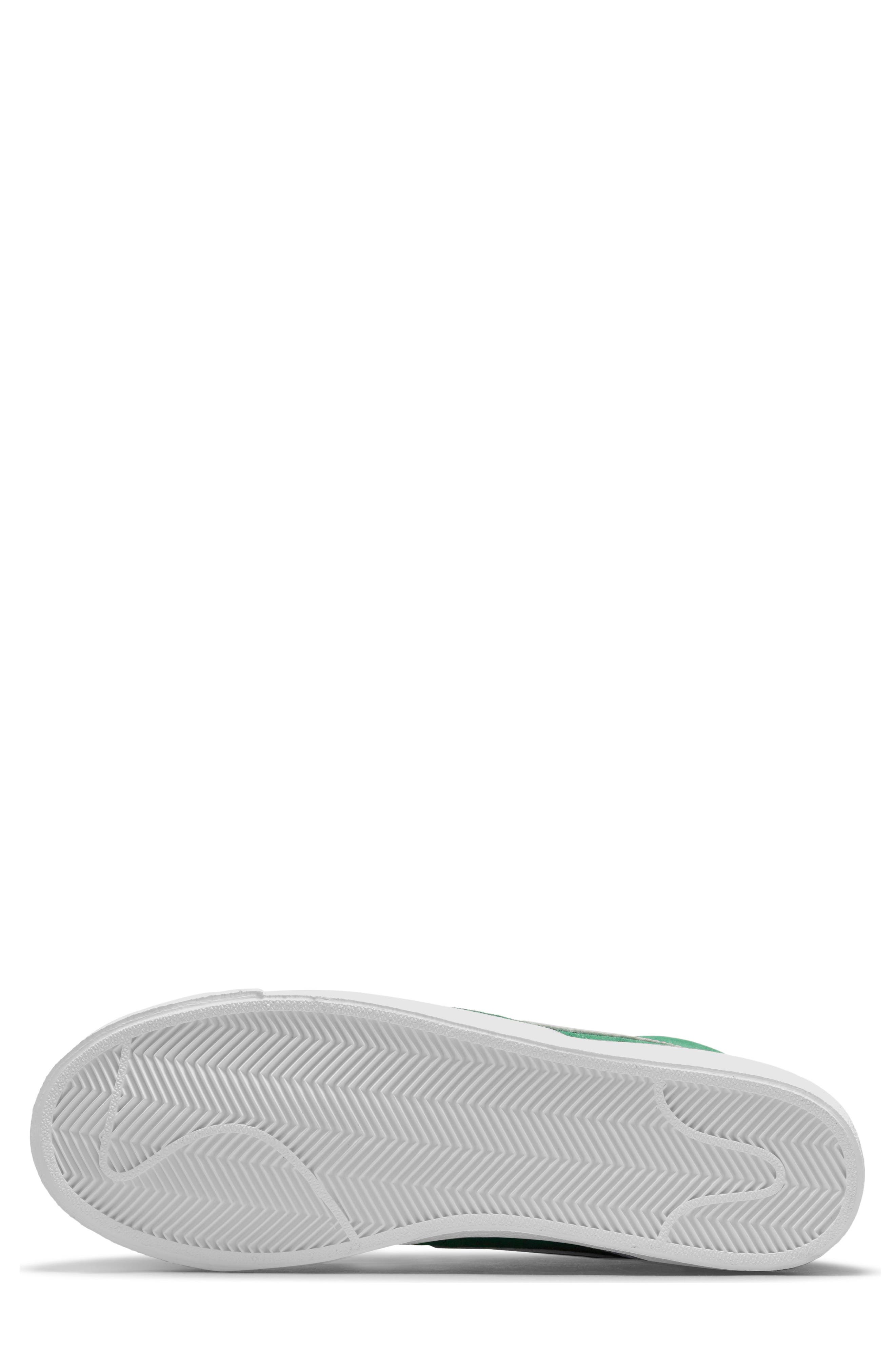 Blazer Mid '77 Suede Sneaker, Alternate, color, PINE GREEN/ WHITE