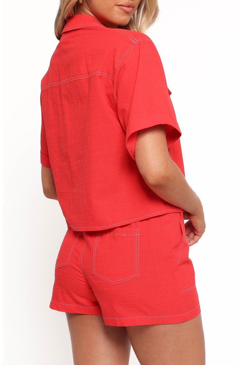 Flo Shirt, Alternate, color, RED