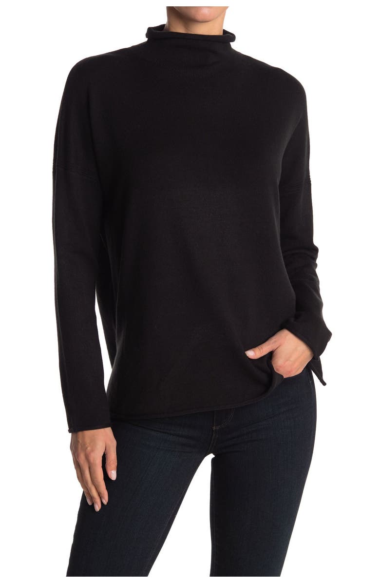 French Connection Long Sleeve Turtleneck Sweater, Main, color, 