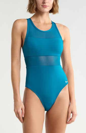 V-Back One-Piece Swimsuit