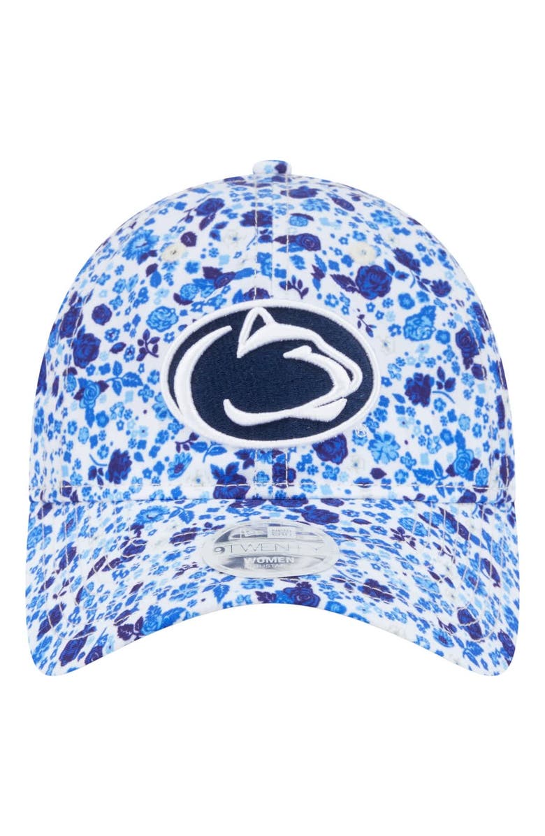 New Era Women's New Era  White Penn State Nittany Lions Blooming 9TWENTY Adjustable Hat, Alternate, color, 