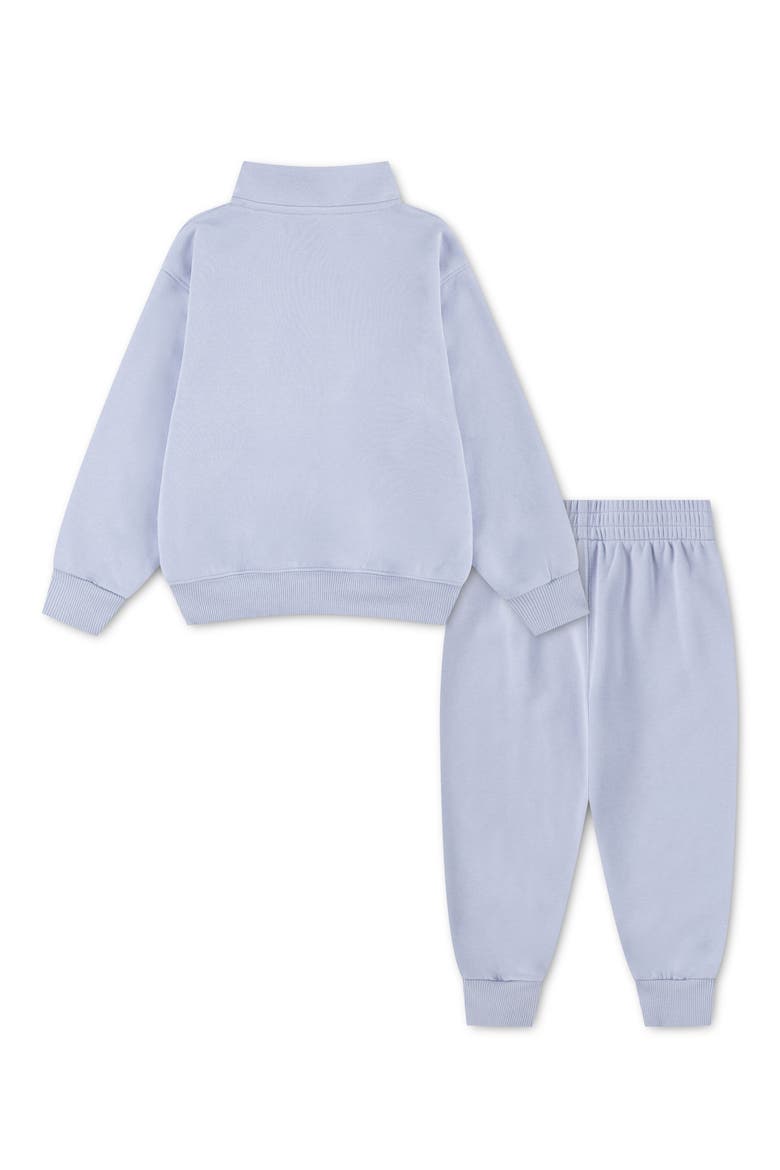 Kids' Club Quarter Zip Fleece Set, Alternate, color, GHOST