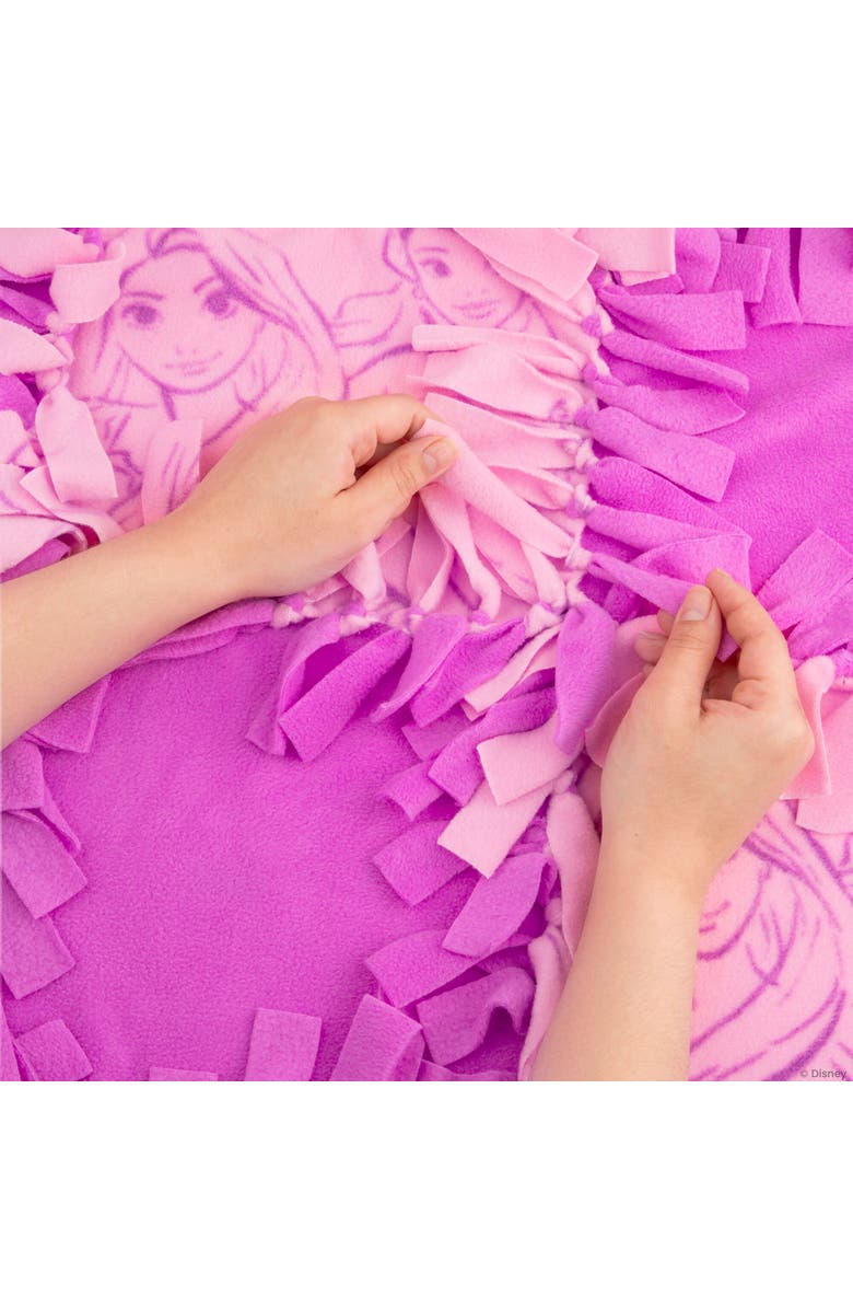 Disney Princess No Sew Blanket, Disney Princess, DIY 48 Inch Blanket Craft Kit, Alternate, color, Multicolored