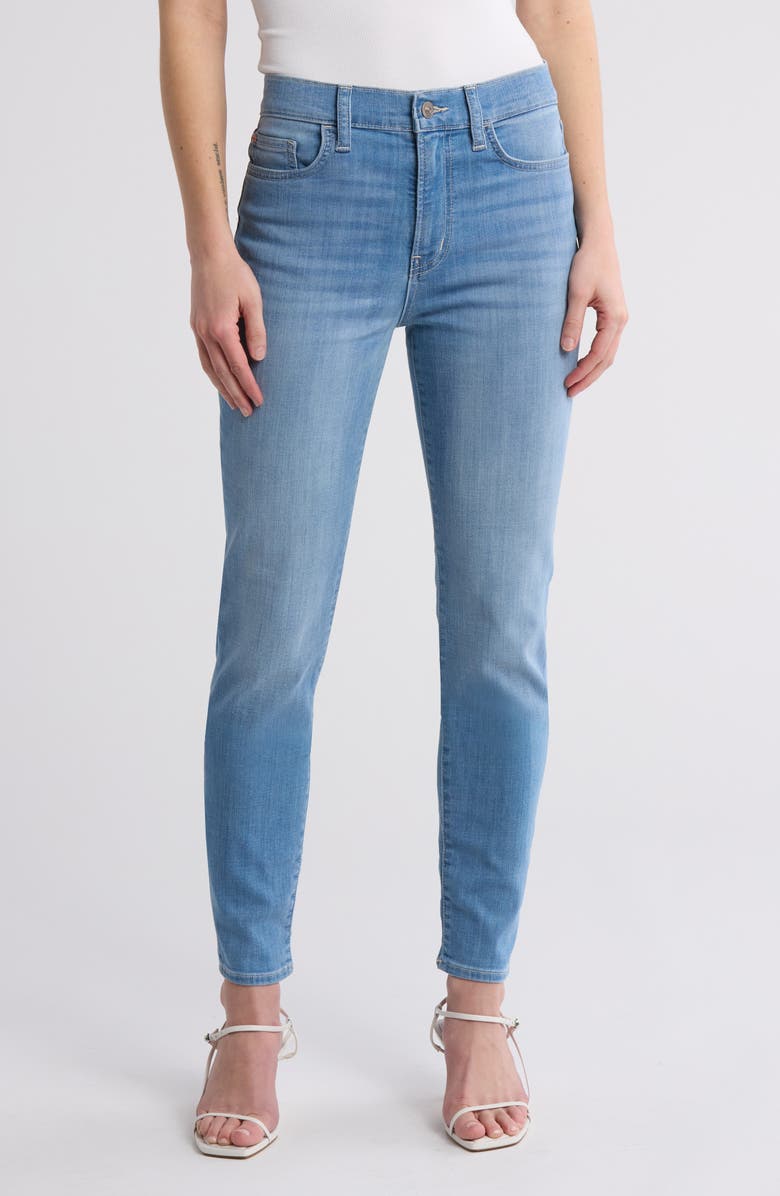 Hudson Jeans Blair High Waist Superskinny Jeans, Main, color, Luna