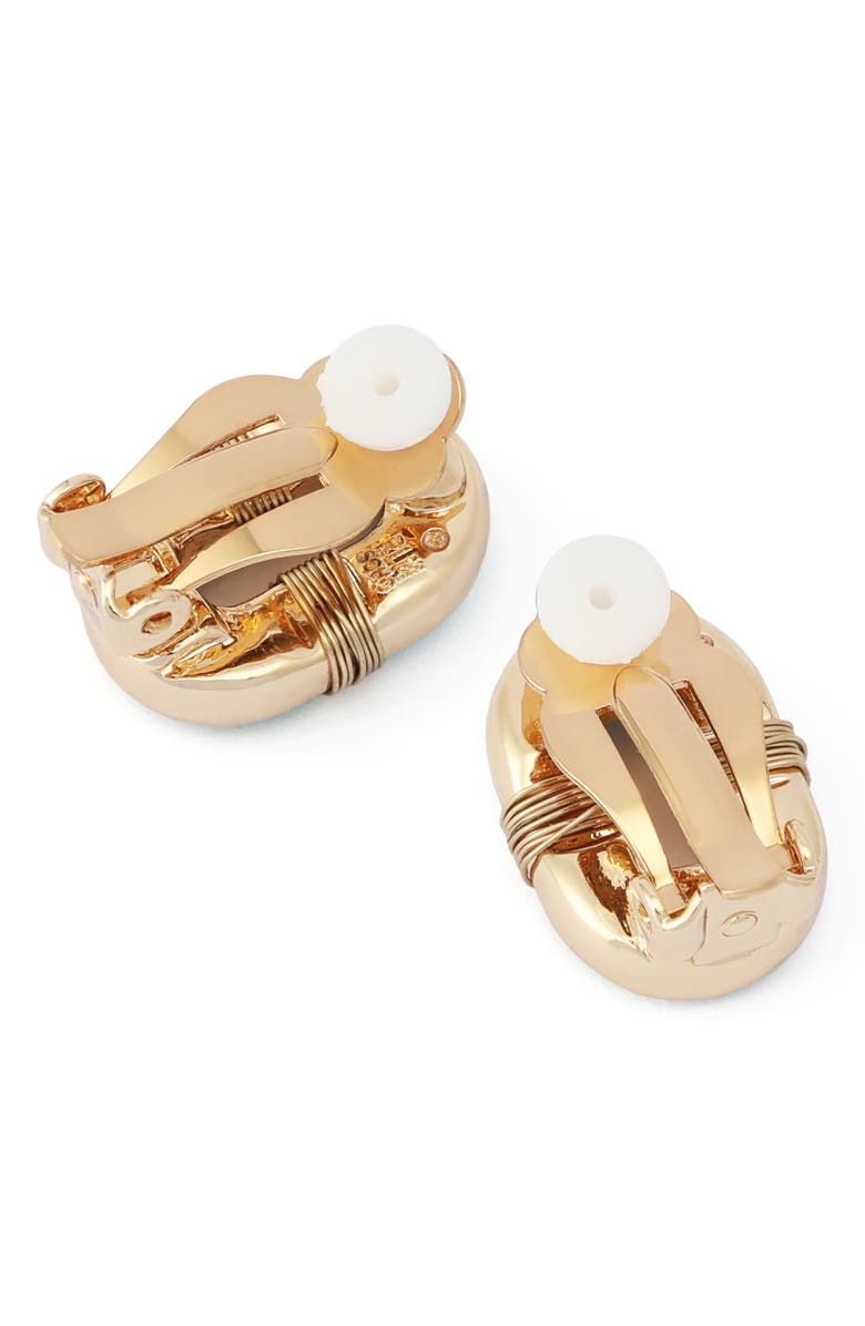 Robert Lee Morris Wire Clip-On Earrings, Alternate, color, Gold