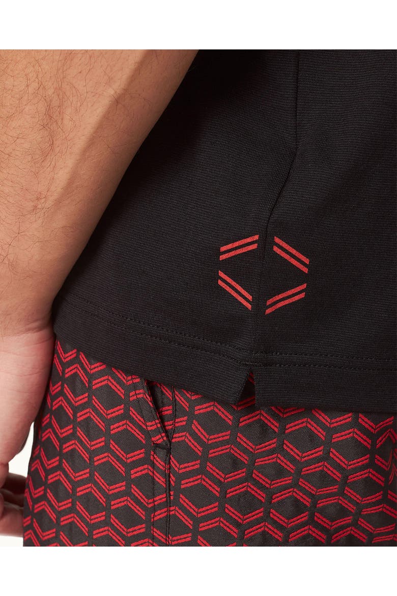 Ob Standard T T-Shirt, Alternate, color, BLACK/SUMMER RED