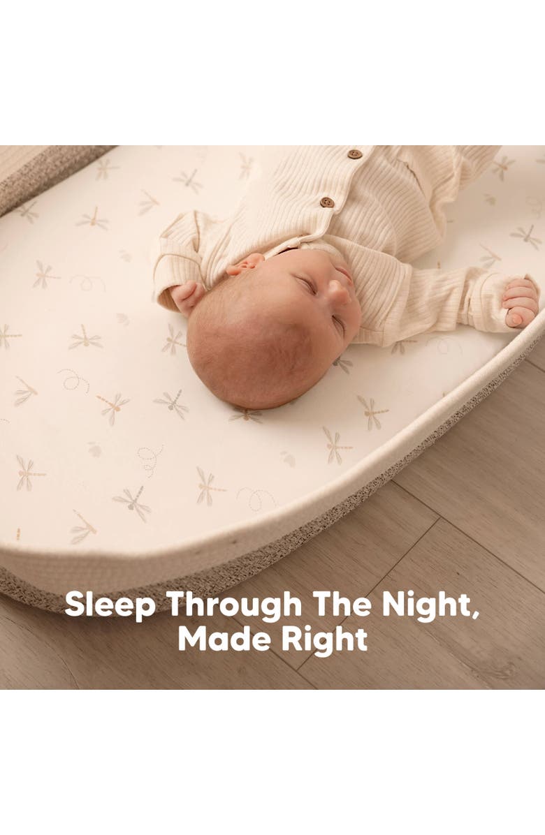 KeaBabies 2-Pack Isla Fitted Bassinet Sheets, Alternate, color, Meadow