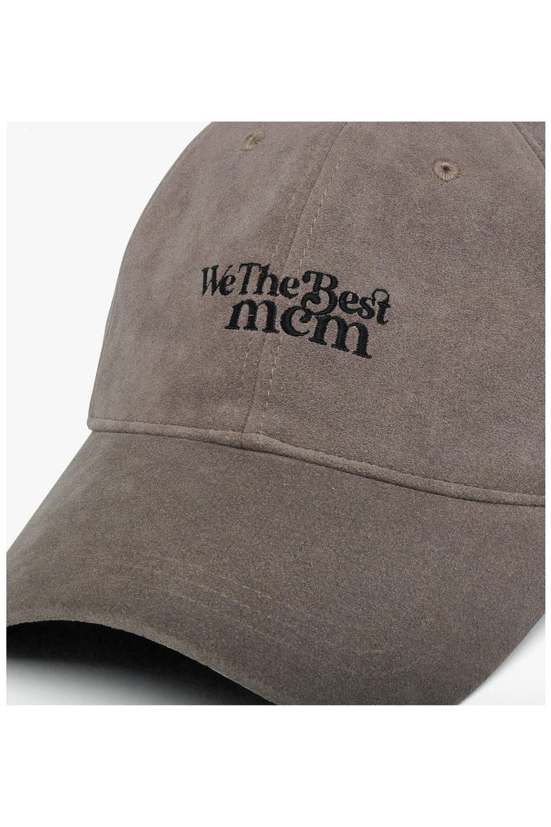 X We The Best Ultrasuede Cap, Alternate, color, Taupe Grey
