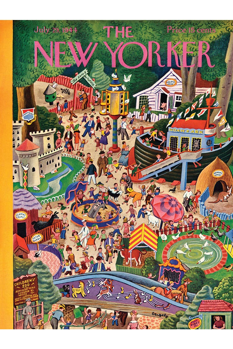 Day at the Zoo 1000 Piece Puzzle, Alternate, color, No Color